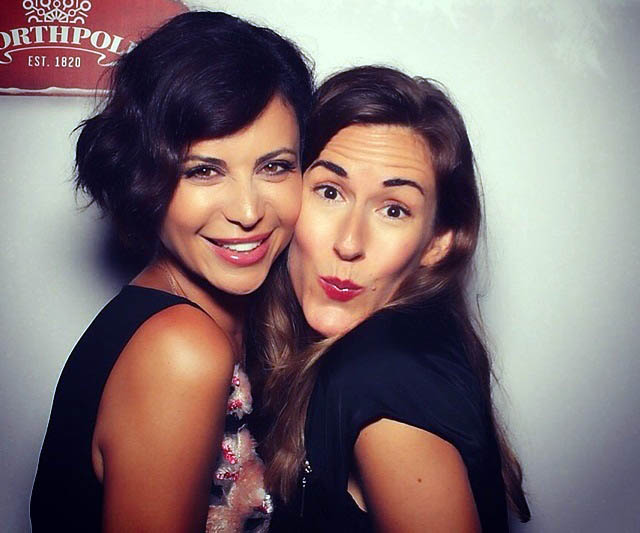 Photo of Brooke Daniells and her partner, Catherine Bell.