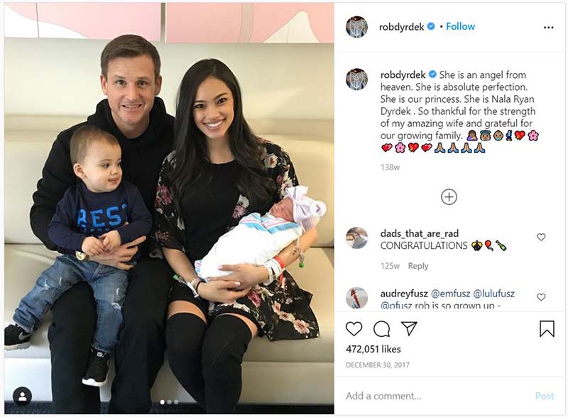 Bryiana and Rob welcome the second daughter together